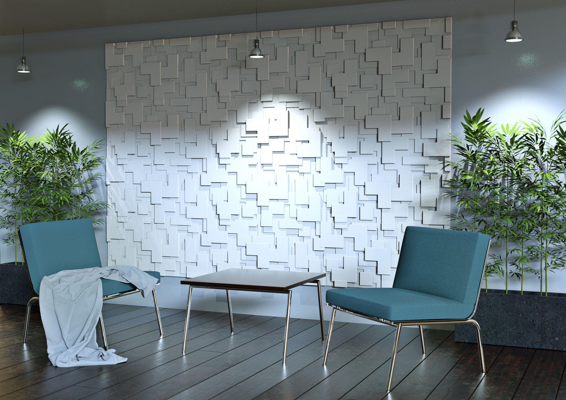 Nástěnné dekorační 3D panely